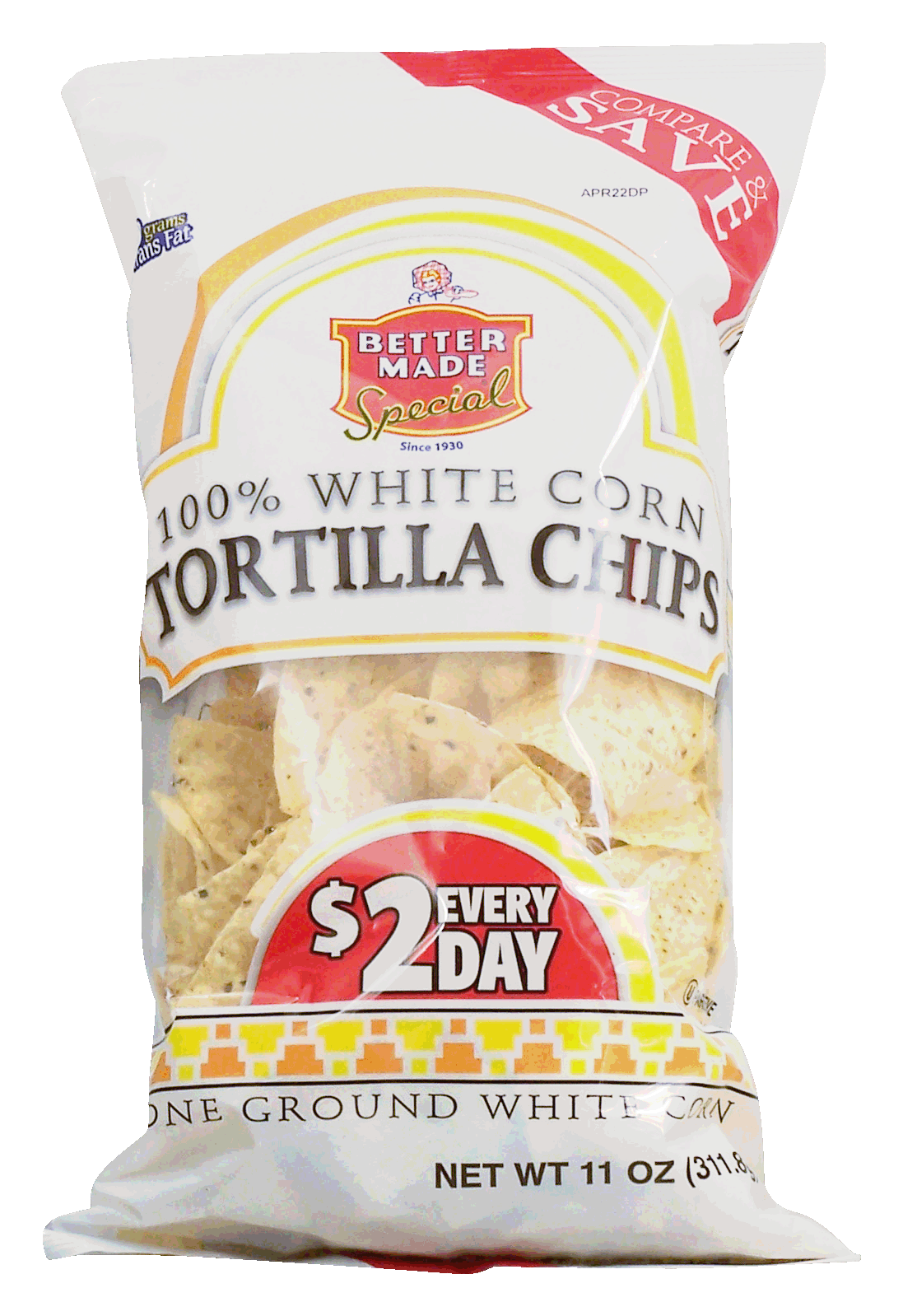 Better Made Special 100% white corn tortilla chips Full-Size Picture